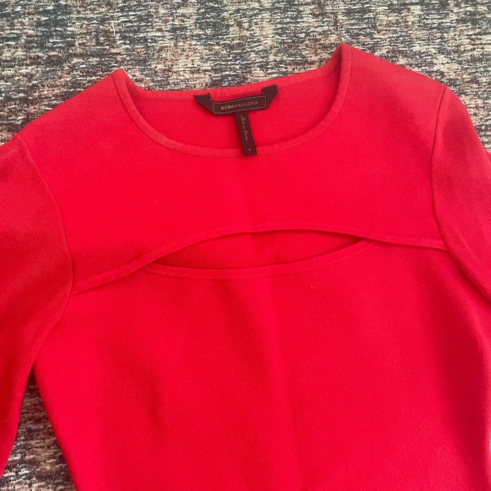 Bcbg Fyona Keyhole Dress View 3